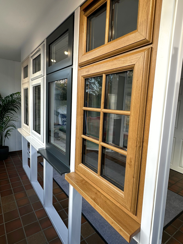 A range of different styles of windows.