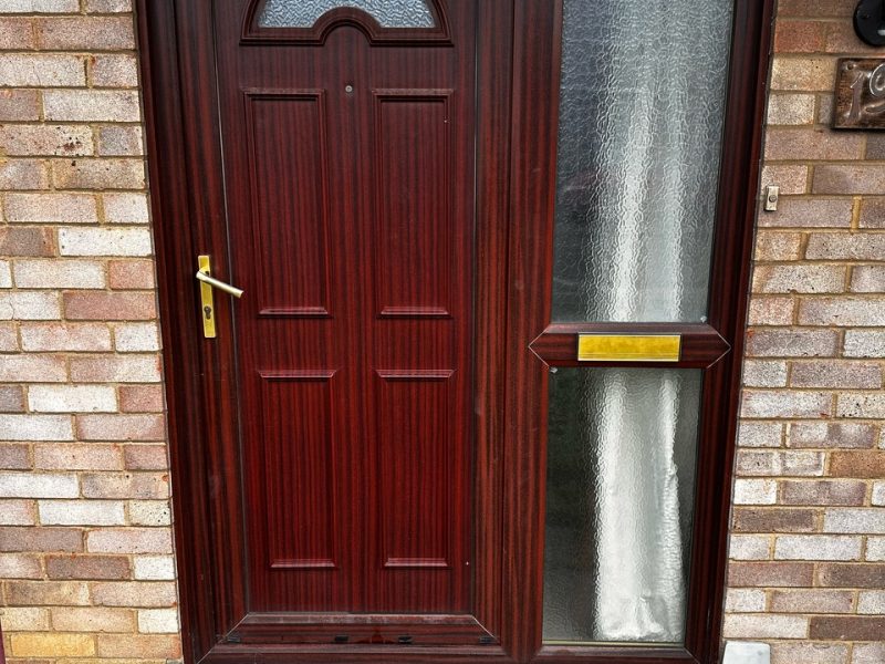 Old UPVC front door - Blue Light Windows