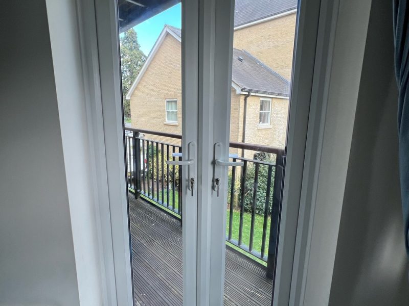 French door inside - Blue Light Windows