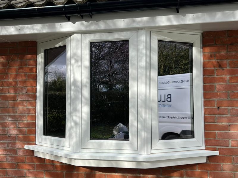 Bay window installation - Blue Light Windows
