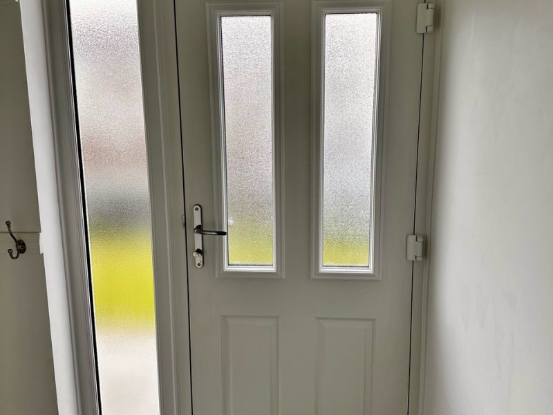 Inside of new composite front door - Blue Light Windows